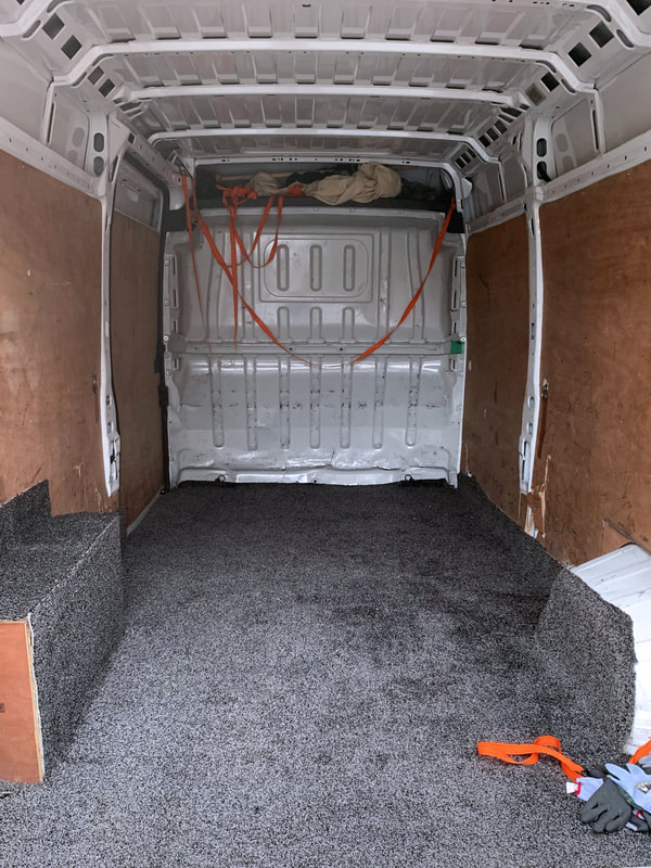 Large Clean Removal Van